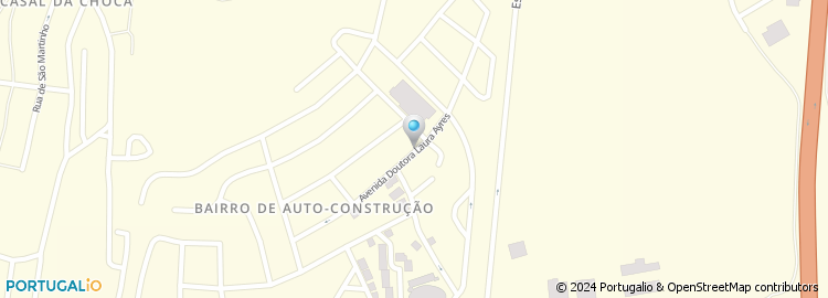 Mapa de Alvaro Ferro Canalizações, Lda