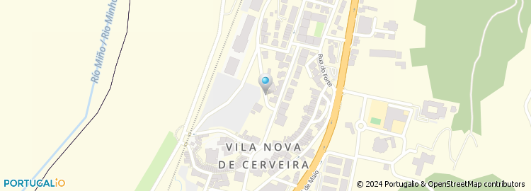 Mapa de Alvaro Gonçalves Pereira