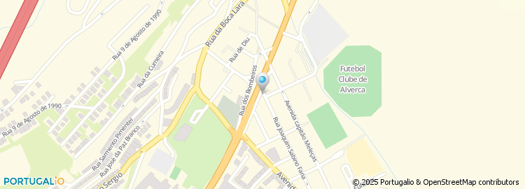 Mapa de Alvercafe - Comércio de Cafes, Lda