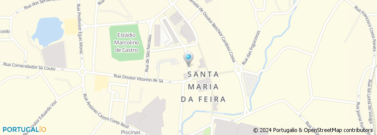 Mapa de Alves Coelho & Santos - Papelaria e Copias, Lda