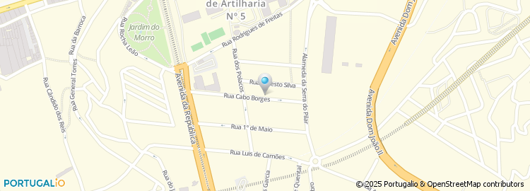 Mapa de Alves Gonçalves - Lar da Terceira Idade A Rosa, Lda