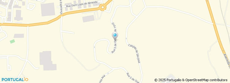 Mapa de Alves Jana, Unipessoal Lda