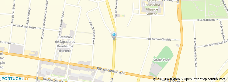 Mapa de Alves Pereira & Mota, Lda