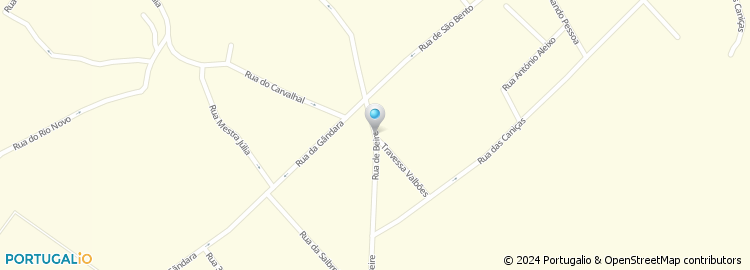Mapa de Alvital - Alves Sebastião - Ferragens, Lda