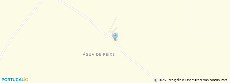 Mapa de Monte das Águas de Peixes