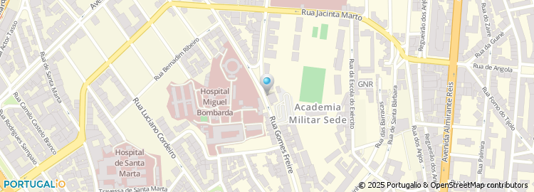 Mapa de AM, Academia Militar