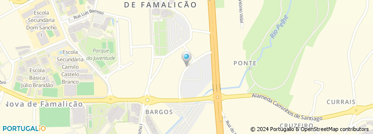 Mapa de Amadeu Ferreira Cardoso