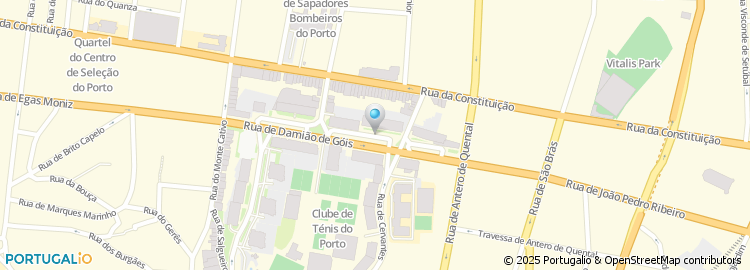 Mapa de Amadeu Ferreira Santos