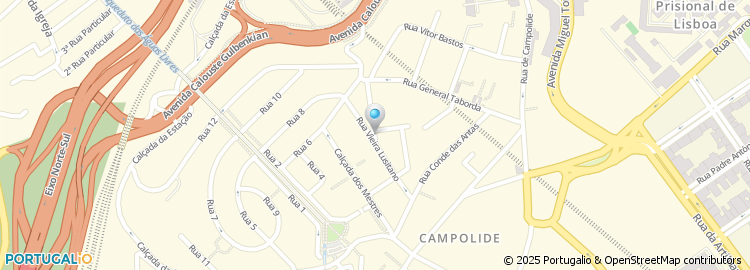 Mapa de Amadeu Ferreira Silva