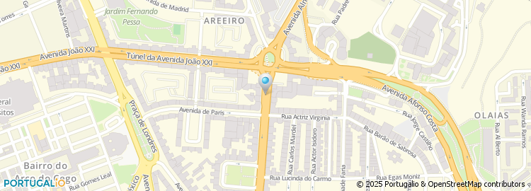 Mapa de Amadeu Ferreira