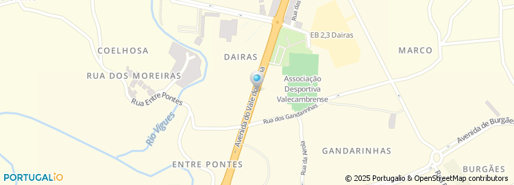 Mapa de Amadeu Gomes Moreira
