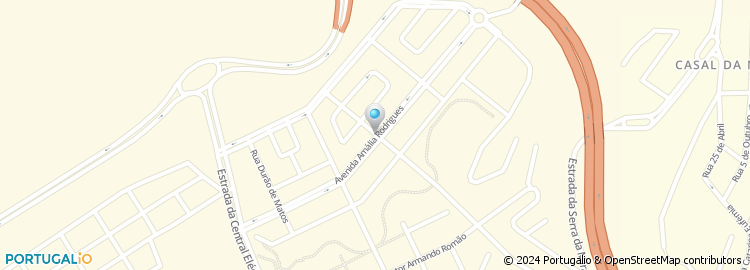 Mapa de Avenida Amália Rodrigues