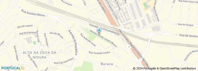 Mapa de Avenida Camilo Castelo Branco