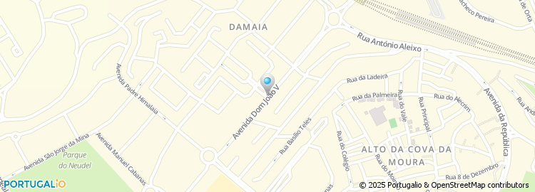 Mapa de Avenida Dom João v