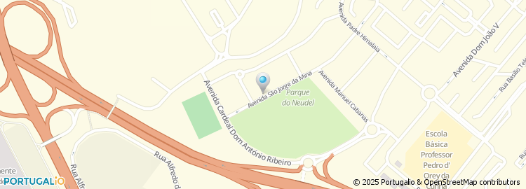 Mapa de Avenida São Jorge da Mina