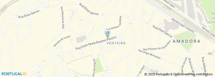 Mapa de Praceta de Damão