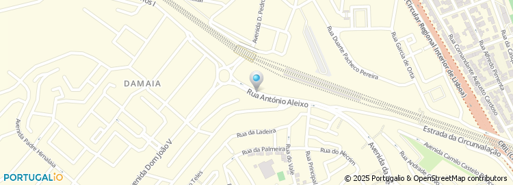 Mapa de Rua António Aleixo