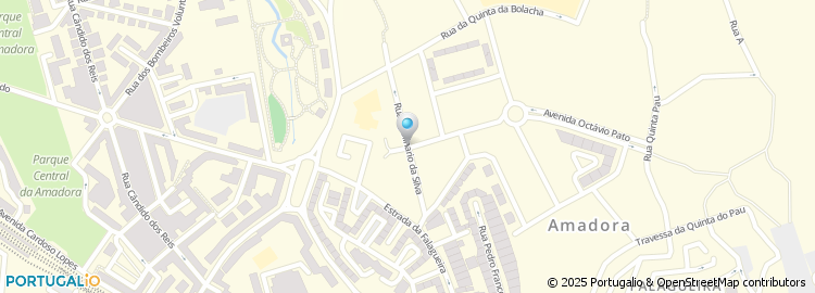 Mapa de Rua António Apolinário da Silva