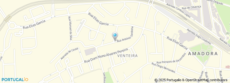 Mapa de Rua António Sardinha