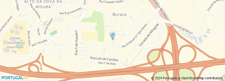 Mapa de Rua Borges Carneiro