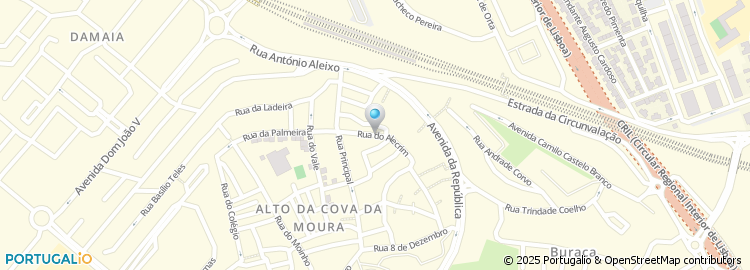 Mapa de Rua da Comissão de Pais