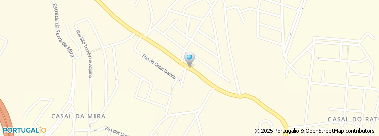 Mapa de Rua da Estrela de África