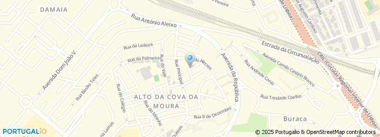 Mapa de Rua da Ilha Brava