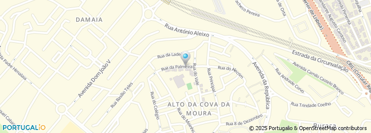 Mapa de Rua da Palmeira