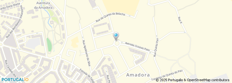 Mapa de Rua das Oliveiras