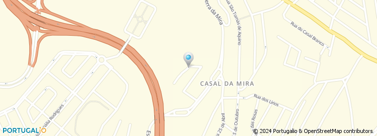 Mapa de Rua David Mourão-Ferreira