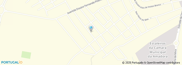 Mapa de Rua das Terras dos Canos