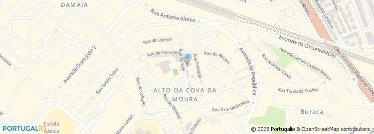 Mapa de Rua do Sol