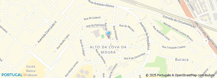 Mapa de Rua do Vale