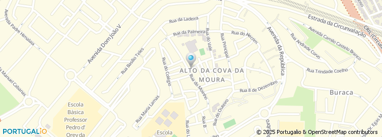 Mapa de Rua dos Reis