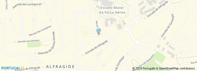 Mapa de Rua Faustino da Fonseca