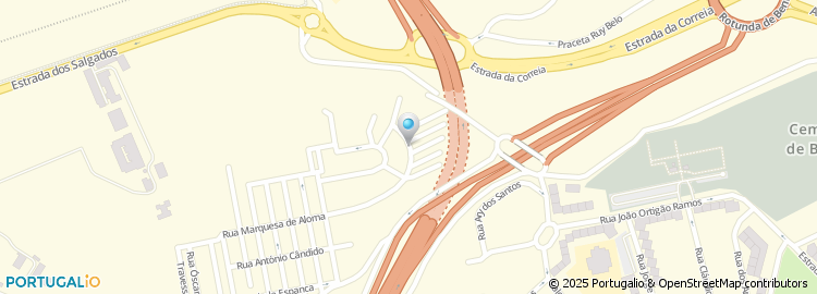 Mapa de Rua Febo Moniz