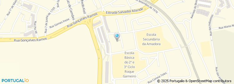 Mapa de Rua Gonçalves Lobato