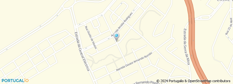 Mapa de Rua Jacinto Ferreira