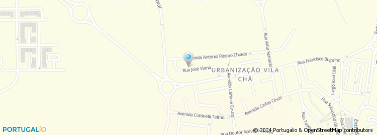 Mapa de Rua José Viana