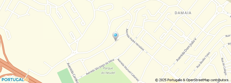 Mapa de Rua Louis Pasteur
