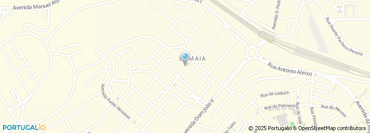 Mapa de Rua Mouzinho de Albuquerque
