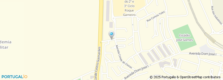 Mapa de Rua Octávio Cardoso Pereira