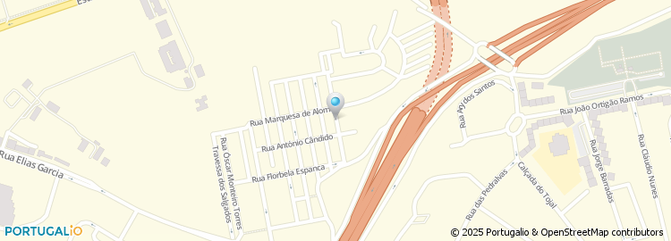 Mapa de Rua Padre António Vieira