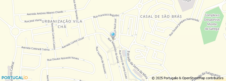 Mapa de Rua Raul Leal