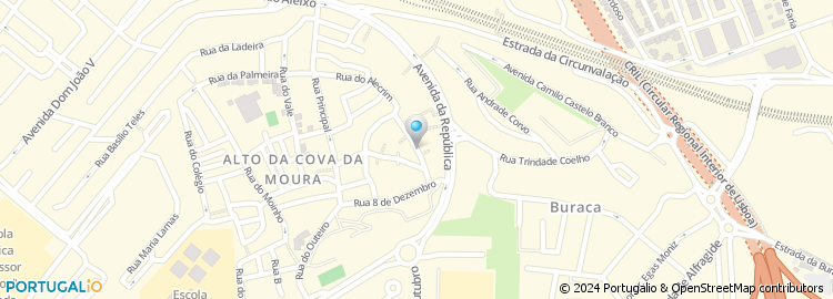 Mapa de Rua Santa Filomena