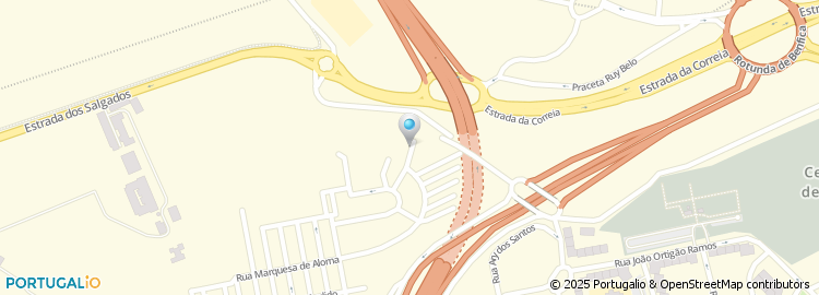 Mapa de Rua São Gil de Santarém