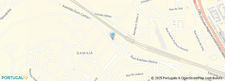 Mapa de Rua São João de Brito