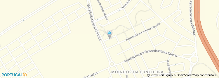 Mapa de Rua Tomás da Fonseca