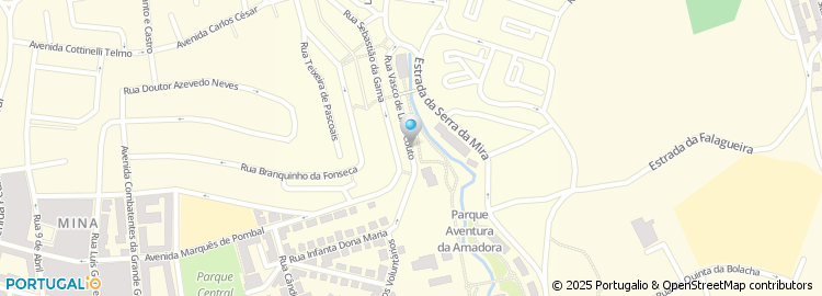 Mapa de Rua Vasco de Lima Couto