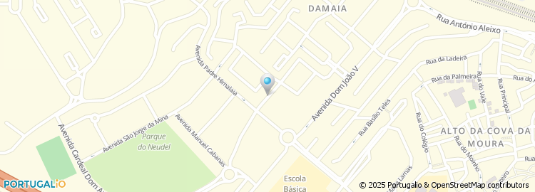 Mapa de Rua Vieira Lusitano